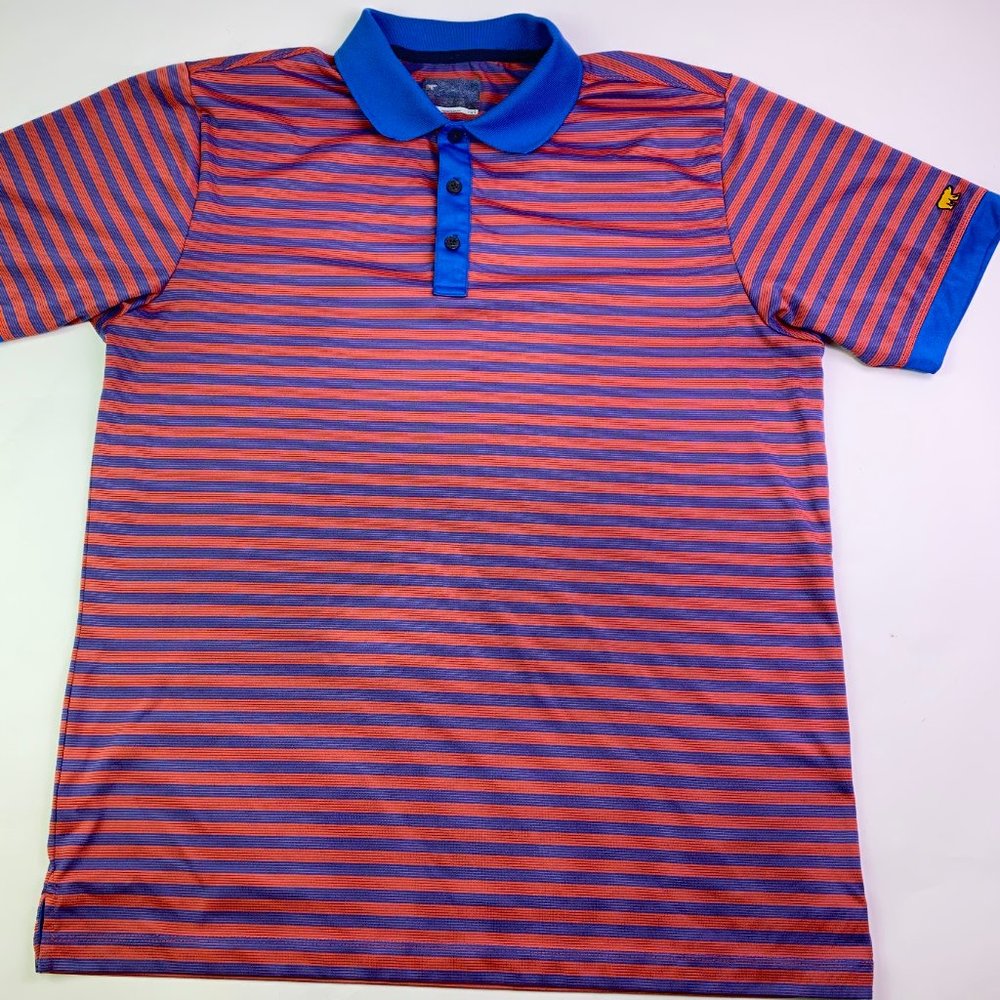 Golden Bear Jack Nicklaus Golf Polo Striped Shirt